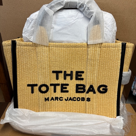 Marc Jacobs The Woven Medium Tote Bag - Natural - Picture 9 of 12